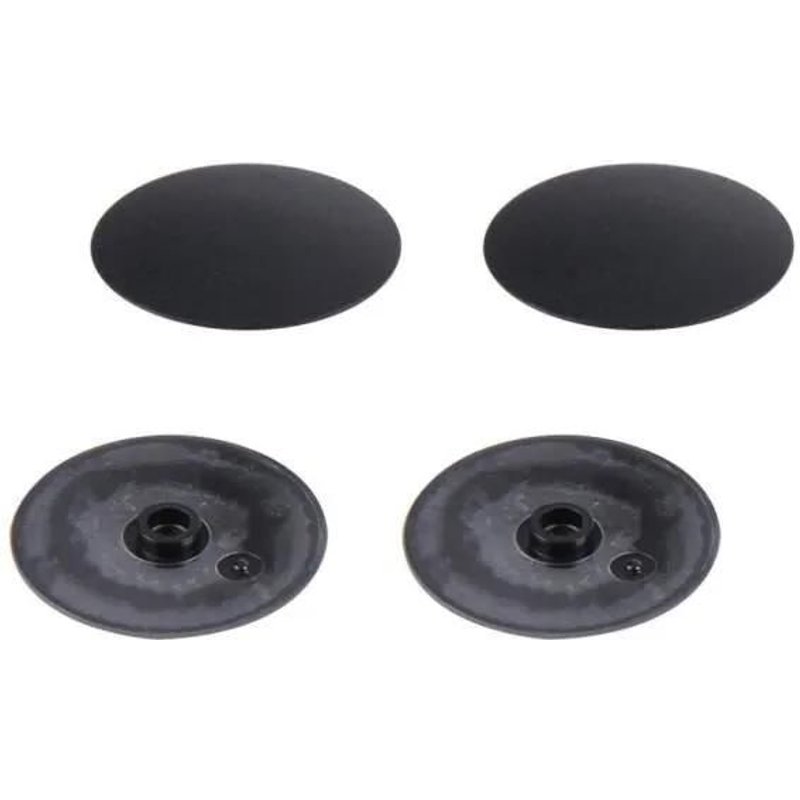 Support tablette,4 pièces OEM boîtier inférieur en caoutchouc pieds pied remplacement pour Apple Macbook Pro A1502 - Type Black