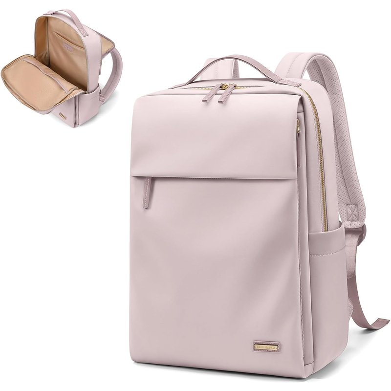 Sac À Dos Pour Ordinateur Portable Pour Femme De Approuvé Par Les Compagnies Aériennes Sac À Dos Décontracté Multifonctionnel De 15,6 Pouces Pour Voyage, Travail, École
