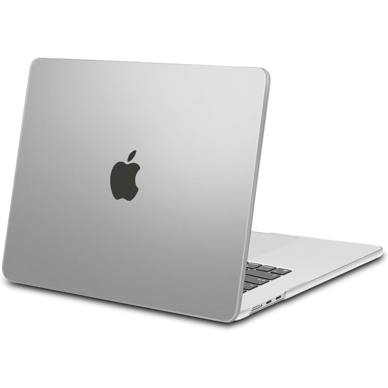 Coque Compatible Avec Macbook Air 15 Pouces M4 M3 M2 A3241 A3114 A2941 Avec Liquid Retina 15,3 Pouces & Touch Id,Coque Protection Rigide Pour Mac Air 15 2025 2024 2023 Release,Translucide