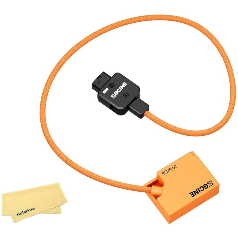 DT-W126 D-Tap vers NP-W126 Câble de batterie factice pour Fuji X-T50 X-T30 X-T1 X-Pro1 X-A1 X-E4- Longueur :60cm