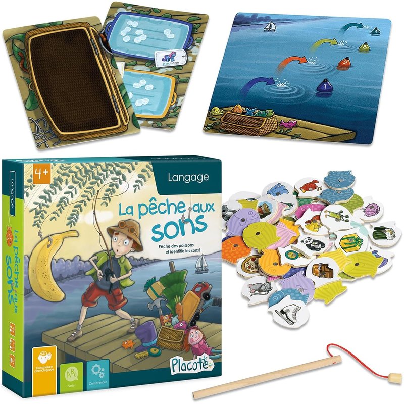 La Pêche Aux Sons,Jeu Éducatif 4 Ans À 6¿ Ans-Pla15
