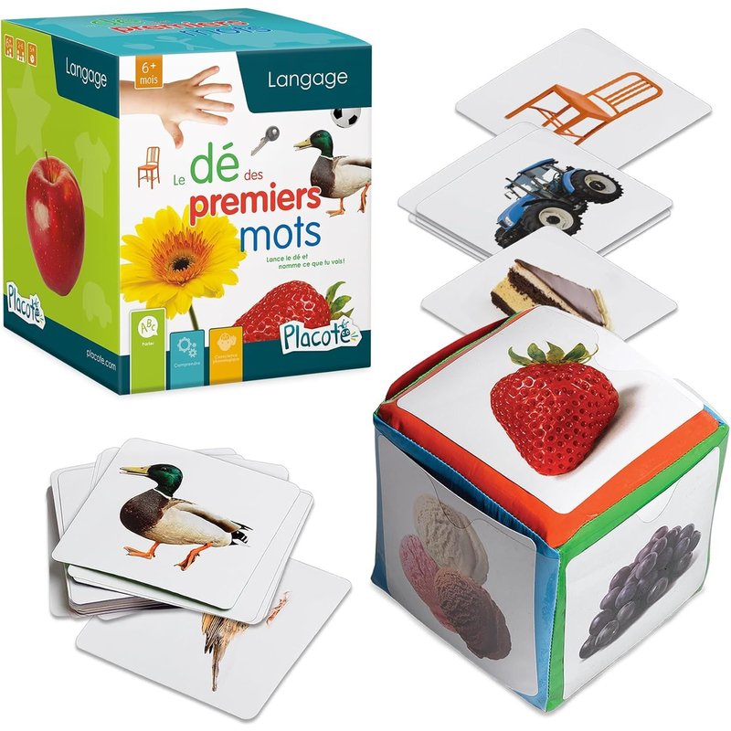 Le Dé Des Premiers Mots-Jeu Éducatif-6 Ans Et Plus,Pla1