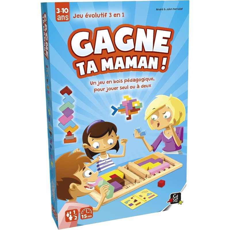 Jeu De Réflexion-Gagne Ta Maman 1-2 Joueurs,Ton Bois