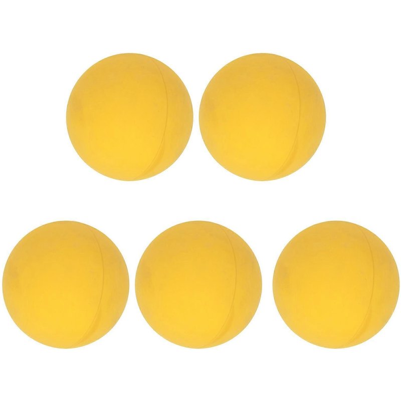 Lot De 20 255 Balles Rebondissantes De 6 Cm, En Caoutchouc, Sûres Et Écologiques, Portables, Pour Exercices À La Main, Pour Enfants, Pour Piscines Et Plages, Jaunes