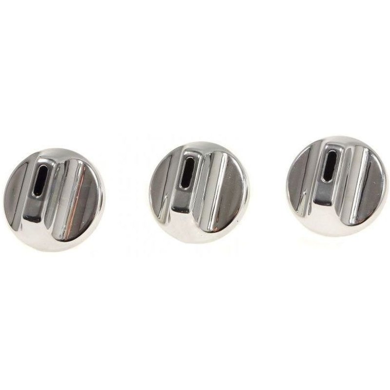 Lot de 3 boutons Four cuisinière (SS-208147 SS208147 MOULINEX TEFAL)