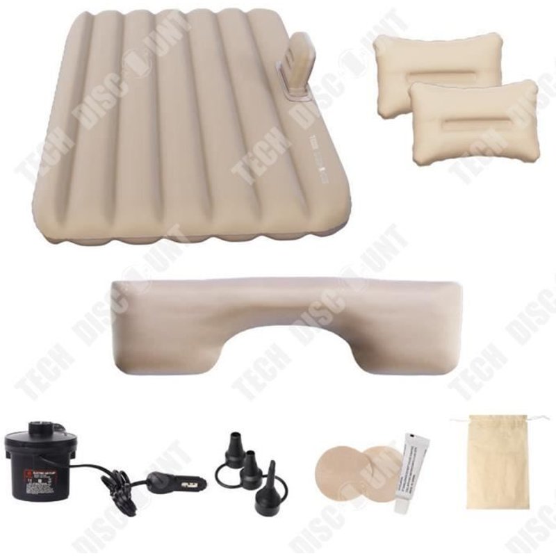 Td® Lit Gonflable De Voiture Matelas De Couchage Arrière Matelas De Couchage Siège Arrière De Voiture Lit De Voyage De Voiture