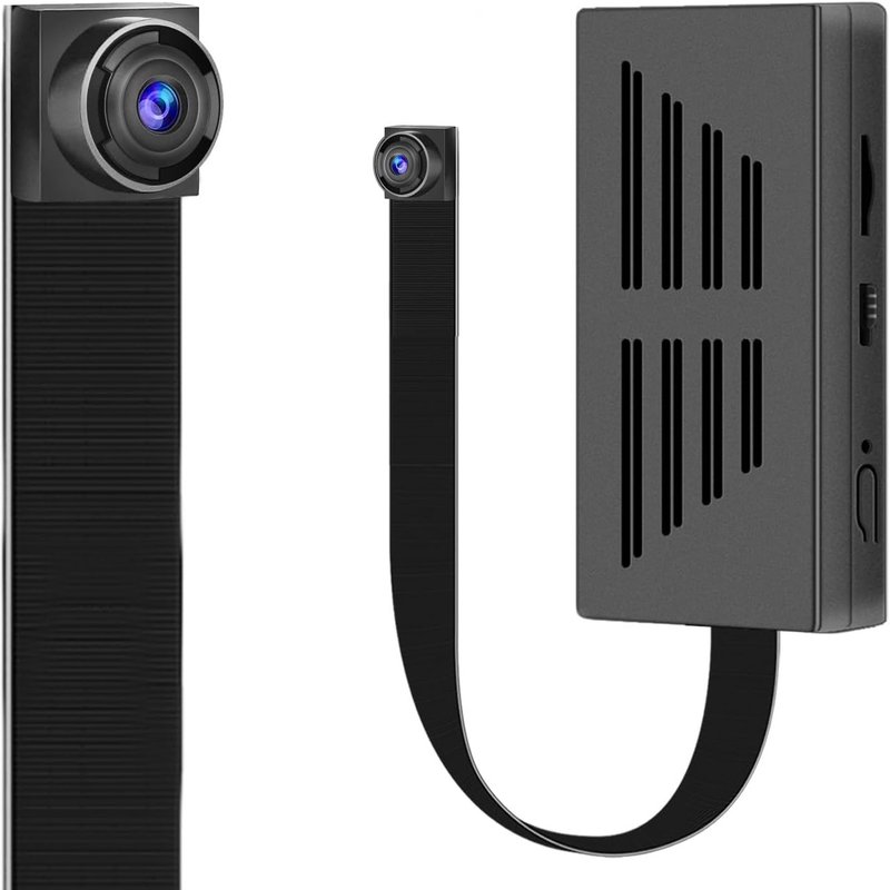 Mini Caméra Espion Discrete Caméra Cachée Micro Caméras Spy Cam Audio, Vidéo Hd 1080P, 7 Heures Batterie Longue Autonomie, Détection De Mouvements, Interieur/Extérieur