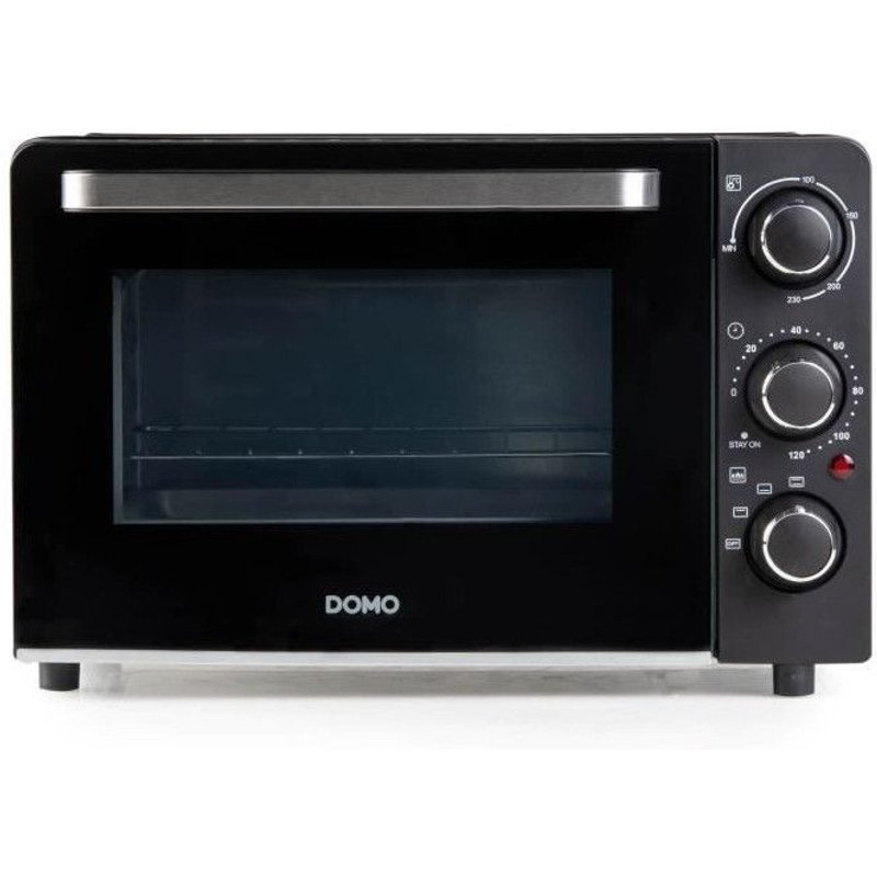 MINI FOUR BAKE AND SNACK DOMO DO807GO - 20 L - NOIR - 1300WATT -