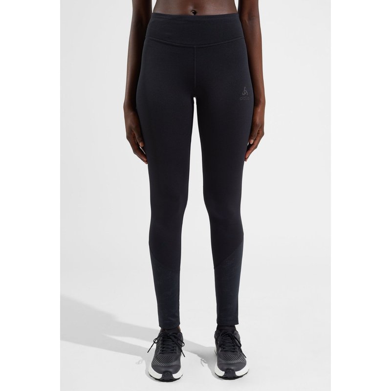 Odlo Collant De Running Imprimé Essential Pour Femme, S, Black
