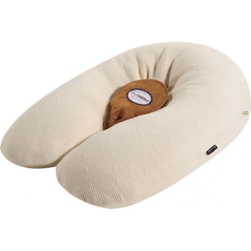 Coussin D Allaitement Multirelax+ Organic Coton Beige