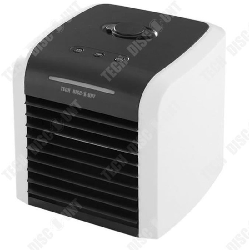 TD® Refroidisseur d'air mobile, ventilateur frais, climatiseur silencieux, ventilateur bureau, climatisateur bureau, refroidisseur d