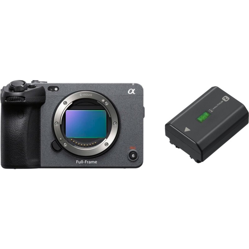 Sony FX3A plein format Cinema Line Boîtier + batterie Sony NP-FZ100 (2280 mAh)