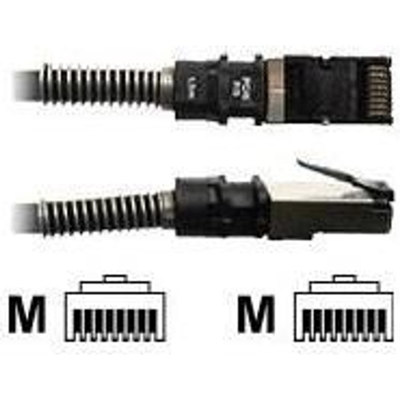 PatchSee PCI6Patch - Cordon de raccordement - RJ-45 (M) pour RJ-45 (M) - 2.7 m - FTP - CAT 6a - démarré, sans halogène