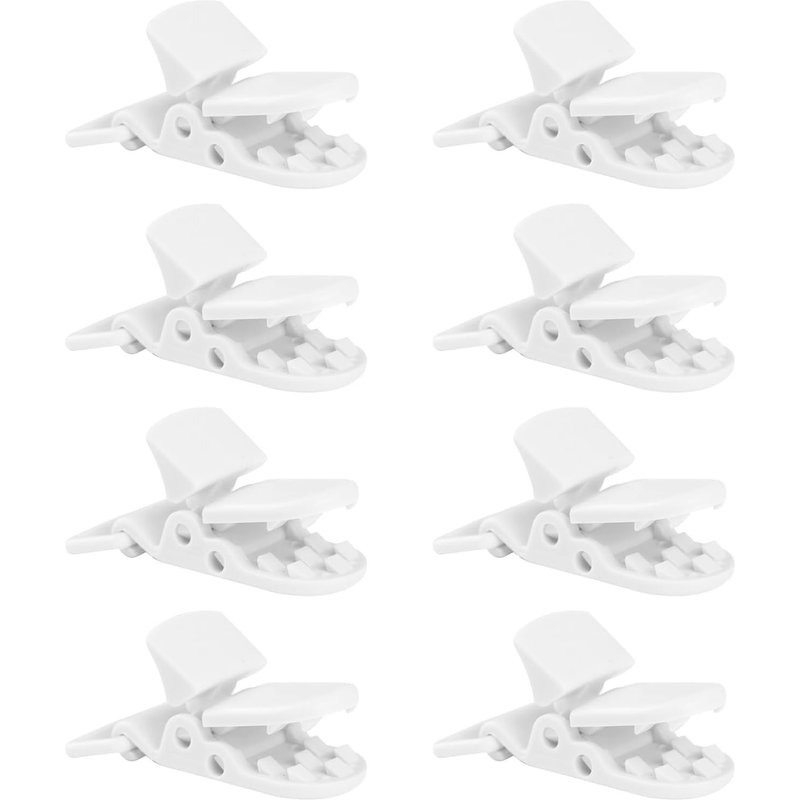 8 Pcs Attache Tétine,Attaches Sucette,Attache Sucette Enfant,Bébé Bavoir Clips,Pour Bébé Bretelle Attache Sangles Draps De Lit