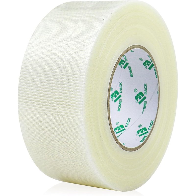 Clair Heavy Duty Duct Ruban adhésif pour réparation,fixation,scellement,résistant,imperméable,flexible,Clear Ruban adhésif déchirable à la main sans résidu (50mm*50m)