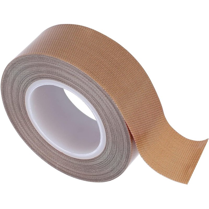 Ruban Adhésif PTFE Haute Température Ruban de Téflon de Isolant de Étanchéité pour Scelleuse Sous Vide(0.25mm x 19mm x 10m)
