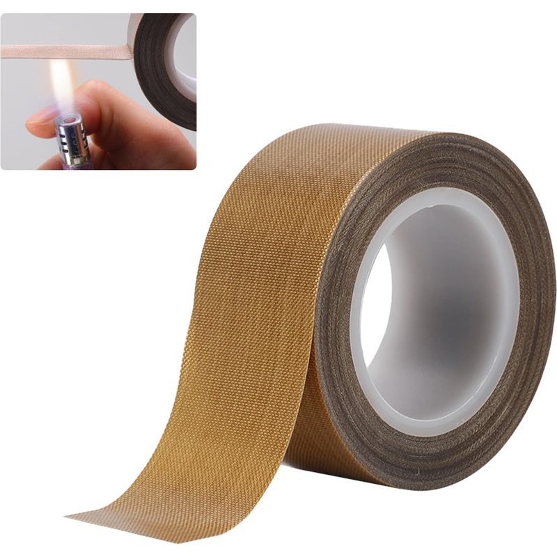 30mm*10m Ruban Adhésif PTFE,Téflon Ruban,Ruban Isolant pour Machine Vide,Adhésif Haute Température,Haute Température Ruban pour Machines Fusion Chaud,Moteurs,Produits éLectriques Haute Tension