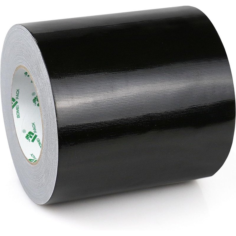 Ruban adhésif blindé extra fort-Noir-50 m x 150 mm-Étanche-Pour réparation intérieure et extérieure-Avec une forte adhérence