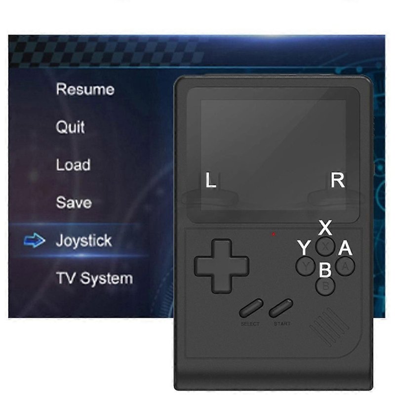 Mini Console De Jeu Portable Rétro Pour Émulateur Snes, Gb300, Rouge-Yunong