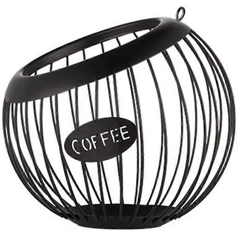 Panier de rangement en métal pour dosettes de café, conteneur polyvalent pour dosettes K-Cups