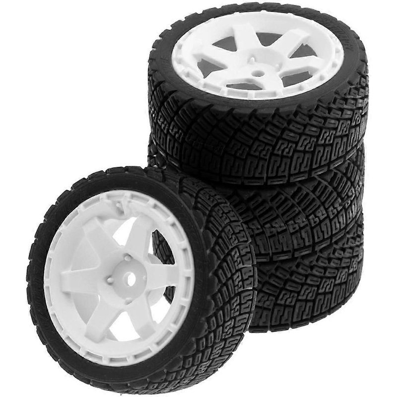 Lot de 4 pneus en caoutchouc de 67 mm, hexagonaux de 12 mm, pour voiture de course RC TT02 XV01 W150 1/10, pièces de mise à niveau