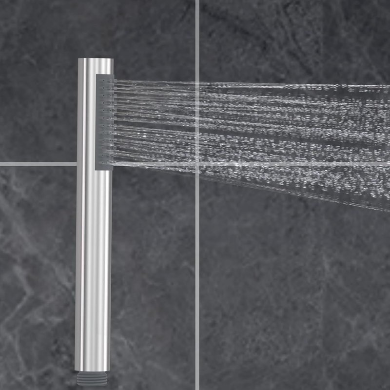 Pommeau de Douche, en Economisant de l'Eau Douchettes de Salle de Bain, Pommeau Douche Anti Calcaire, Acier Inoxydable, Avec 67 Buses, Facile à Installer et à Nettoyer