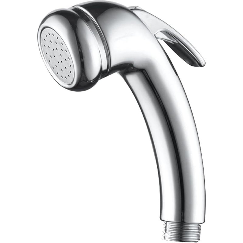 Pommeau de douche haute pression, filetage 1,27 cm, petit pommeau de douche de rechange avec bouton marche/arrĂȘt, pommeau de douche puissant plaquĂ© chrome pour baignoires, caravanes,