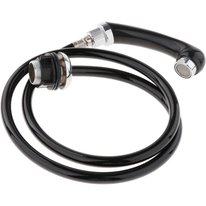 Pommeau de douche à main avec tuyau de douche, pulvérisateur à cheveux, lavabo