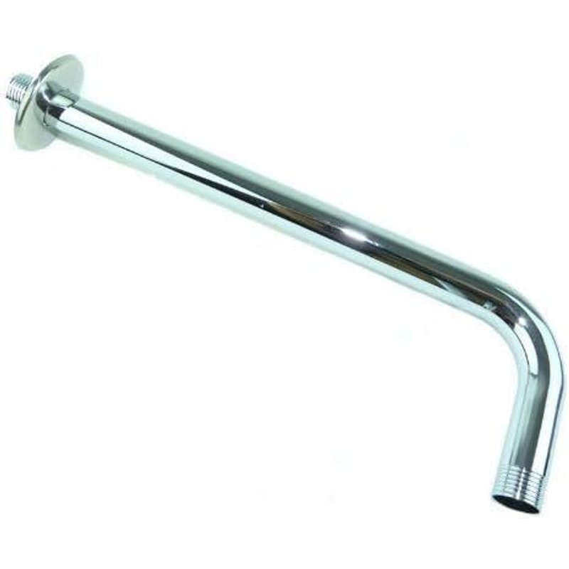 50cm Support Mural Bras D'Aspiration Métal Chromé pour Pommeau de Douche (arm50cm)