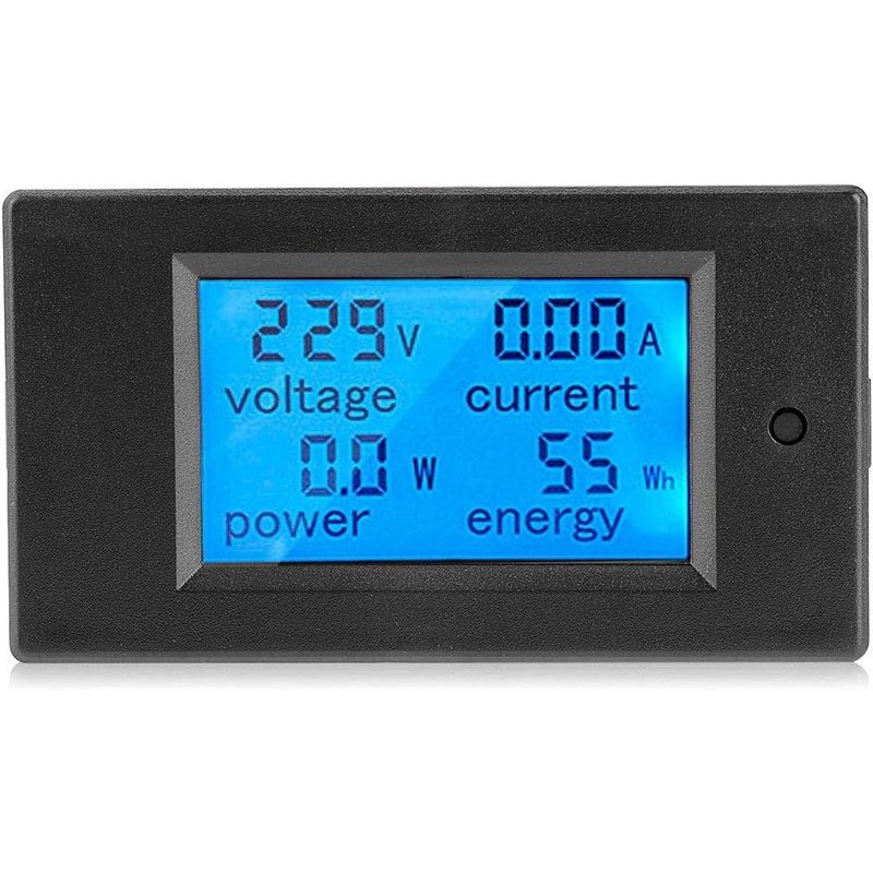 Panneau de Compteur de Puissance 100A AC 80 260V Tension de Compteur de Puissance Numérique KWh Watt Voltmètre Ampèremètre Panneau D'énergie électrique