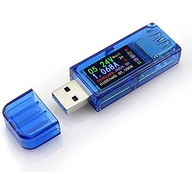 USB 3.0 couleur LCD Voltmètre ampèremètre tension mètre courant multimètre batterie charge banque de charge USB testeur