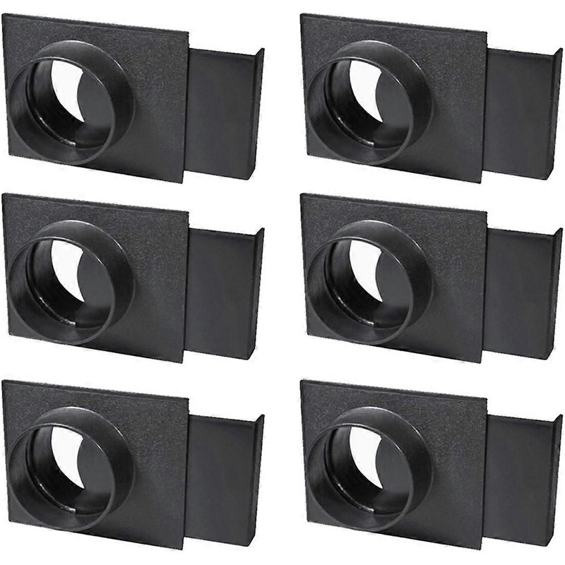 Lot de 6 vannes de dépoussiérage 70108 de 4 pouces pour dépoussiéreur, raccords de dépoussiérage