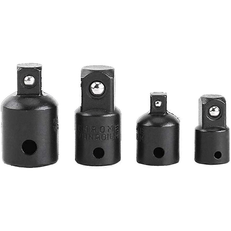 Adaptateur de douille d'entraînement 4 pièces, convertisseur réducteur, clés à chocs pneumatiques, clé électrique, adaptateur d'outil