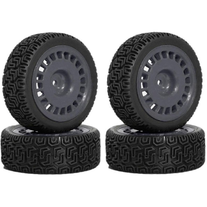 Lot de 4 pneus en caoutchouc de 68 mm pour XV01, XV02, TT01, TT02, PTG-2, 1/10 RC, mise à niveau de voiture de course