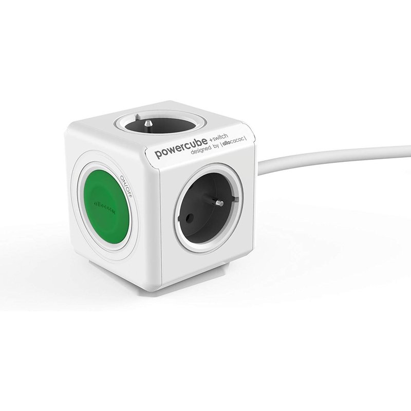 Powercube Extended 4 Prises FR + Switch