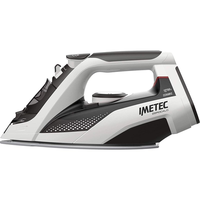 Imetec zerocalc fer à repasser Z3 3700 avec Technologie anti-calcaire, plaque céramique haute fluidité, 2400 W, vapeur coup 160 g, dispositif anti-goutte technologie à économie d'énergie