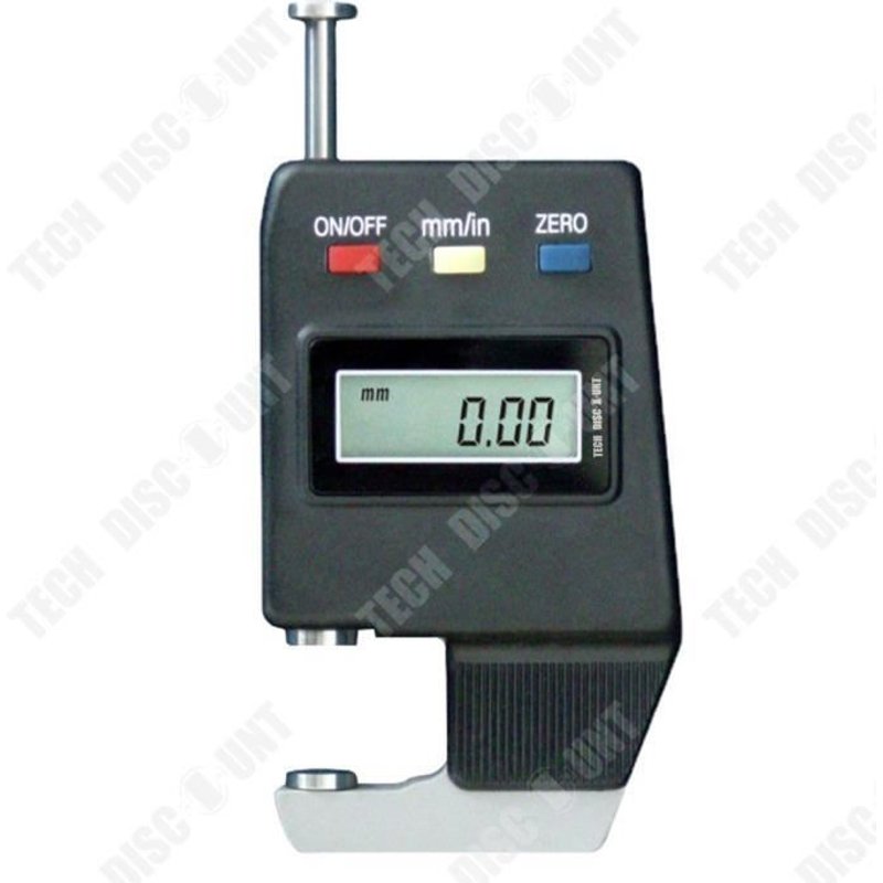 TD® Table d'étrier de mesure d'épaisseur de micromètre numérique électronique entièrement métallique en acier inoxydable