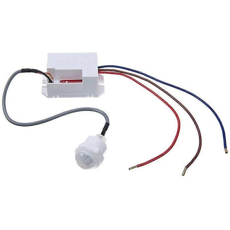 Détecteur de mouvement PIR mural pratique et utile, interrupteur d'éclairage 50/60 Hz, 6 m, mouvement, occupation, repos, creux 220-24