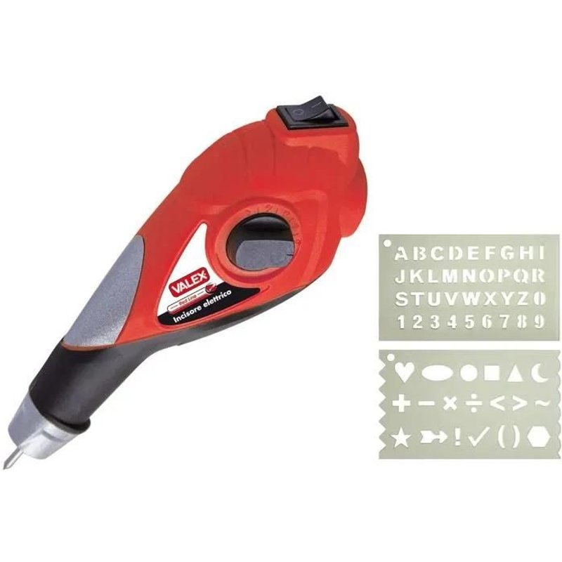 Graveur Valex - 1980322 - Graveur electrique avec 2 masques