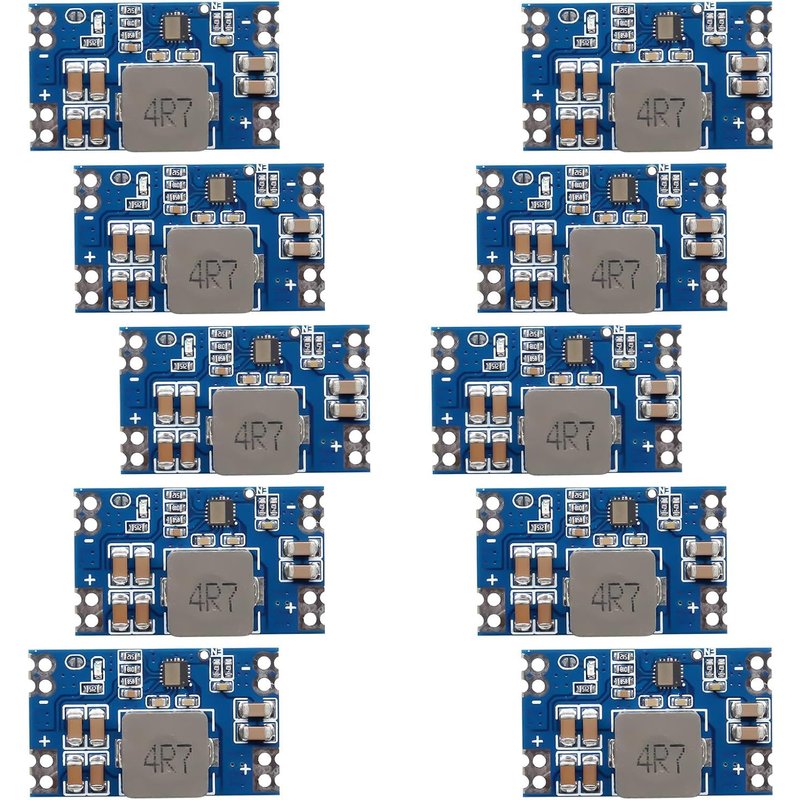Mini 560 Buck Converter 10pcs DC-DC Mini 560 Mini 560 Voltage Step-Down Power Modules Mini 560 Voltage Converter Synchronous Rectification 5V Compatible with Arduino