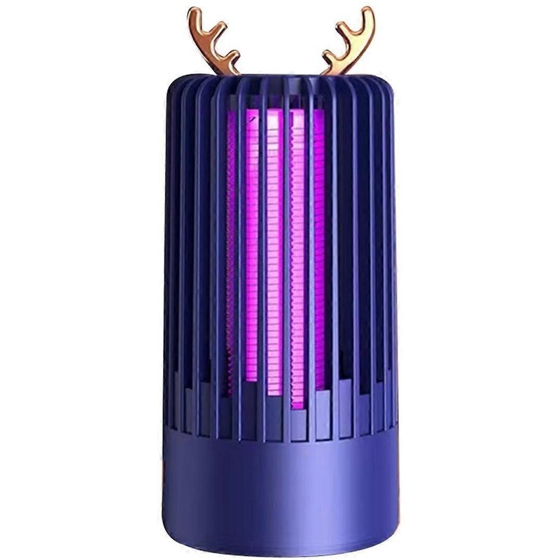 Piège à moustiques électrique d'intérieur avec lumière, lampe anti-moustiques éclairée, câble USB