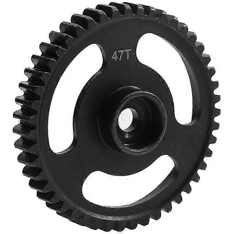 Engrenage principal à engrenage droit 47 dents en acier trempé 76937 76939 77127 pour pièces de mise à niveau de voiture RC X 4.6 5.9 1/8