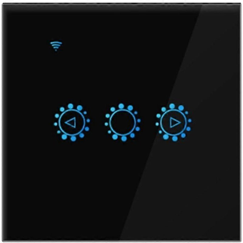 Variateur d'intensité intelligent LED, interrupteur d'éclairage Wi-Fi, variateur d'ampoule intelligent, interrupteur mural UE/Royaume-Uni avec application vocale pour Ale