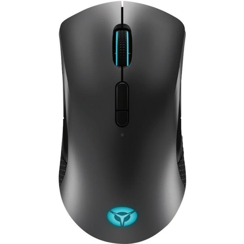 Lenovo Legion M600 Gaming Mouse - Souris - droitiers et gauchers - optique - 8 boutons - sans fil, filaire - Bluetooth, 2.4 GHz, USB 2.0 - récepteur sans fil USB - noir, gris de fer