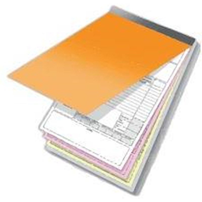 Lot de 5 Facturiers Personnalisés - Carnet Auto-copiant Couleur
