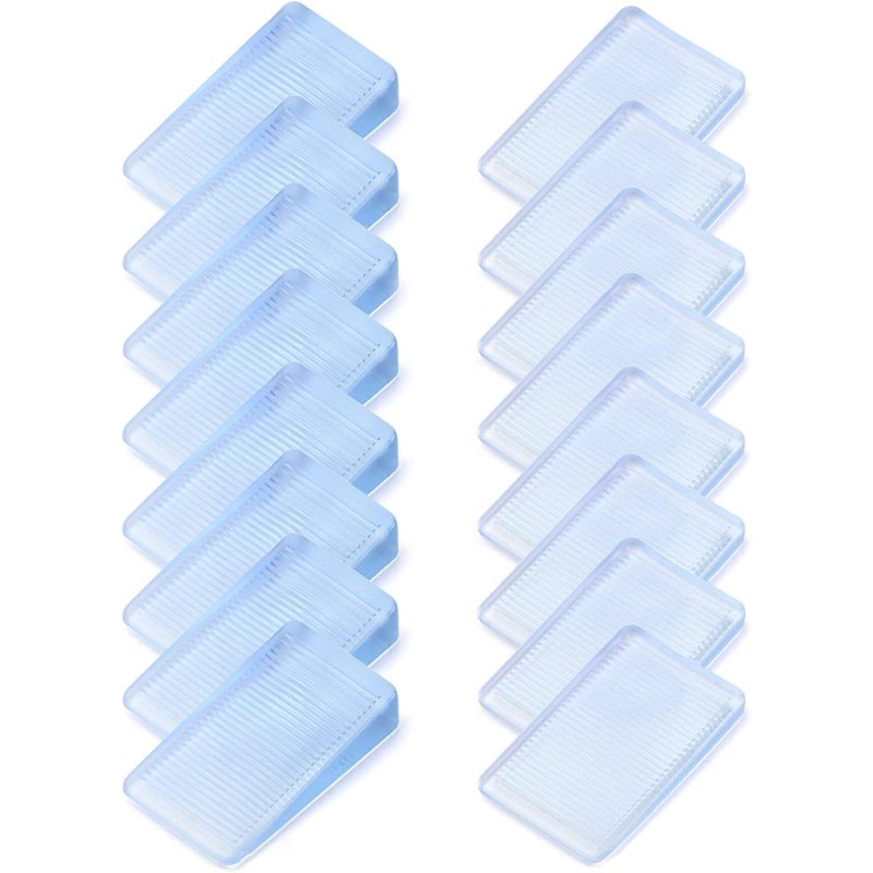 16 X Cales De Meubles Transparent, Cales En Plastique Pour Meubles, Wc, 2 Tailles (2 5 Mm Et 2 10 Mm Hauteur)