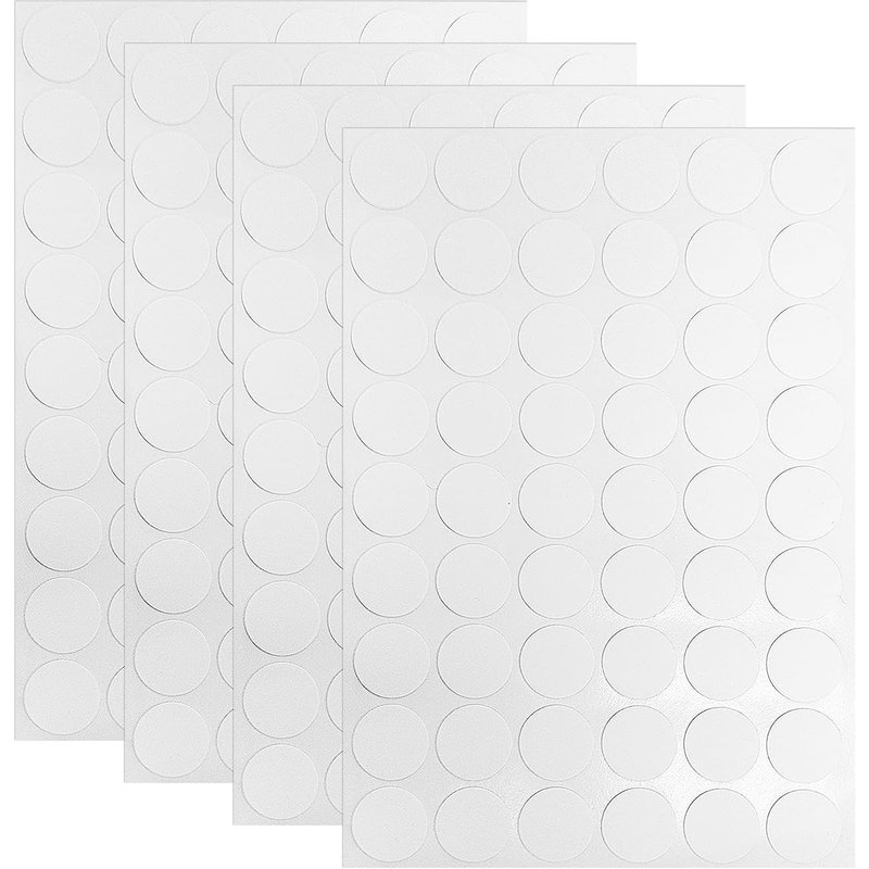 Lot De 216 Autocollants Ronds Pour Couvercle De Vis, Autocollants De Protection De Meubles, Autocollants Pour Trous De Vis, Autocollants Étanches Pour Trou De Vis, Autocollants Pour Cache De Vis