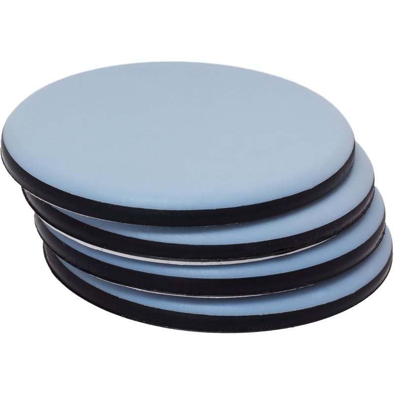 Lot De 4 Patins Auto-Adhésifs Ptfe - Pour Meubles - Évite Les Frottements Sur Les Parquets Ou Moquettes - Idéal Pour Déplacer Des Meubles Lourds