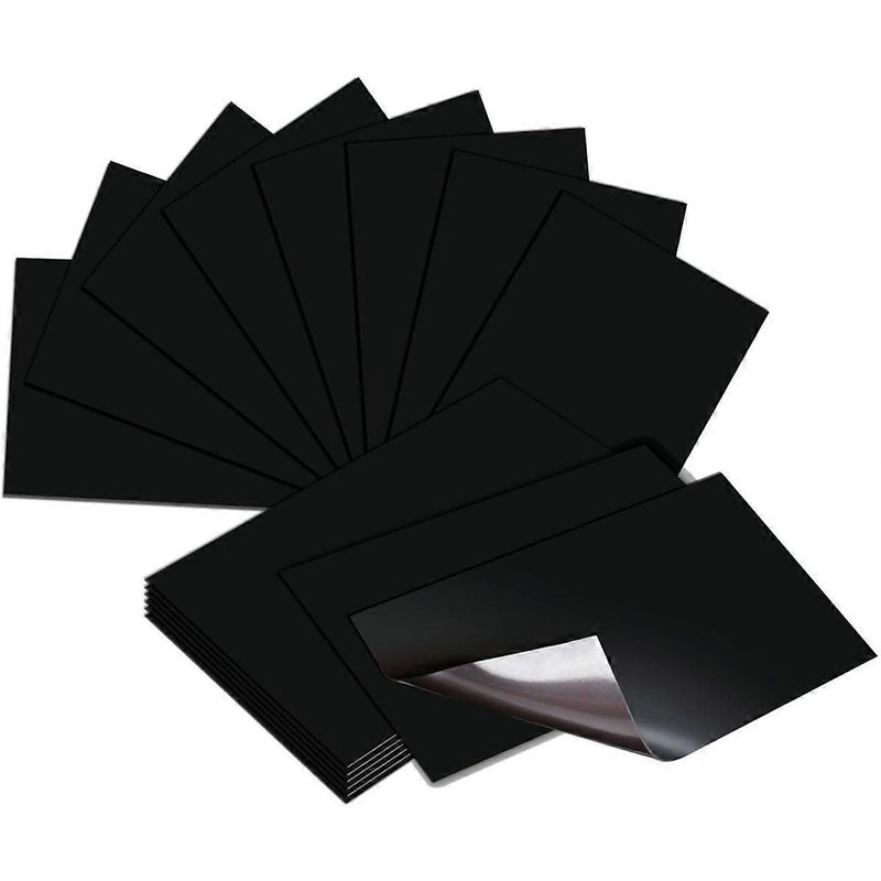 Kit de décalcomanies décoratives en PVC pour porte de garage magnétique, métallisé G