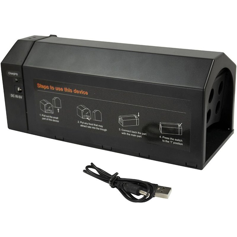 Piege electrique souris et petits rats rechargeable